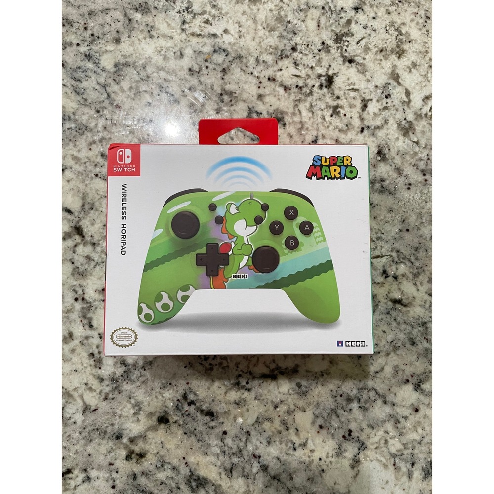 HORI Nintendo Switch Yoshi Super Mario Controller NSW-361U Green